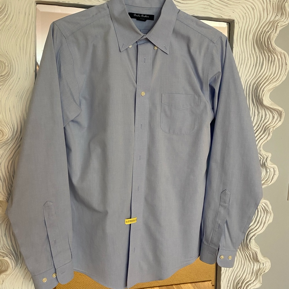 Classic Boys Light Blue Button-Down Dress Shirt